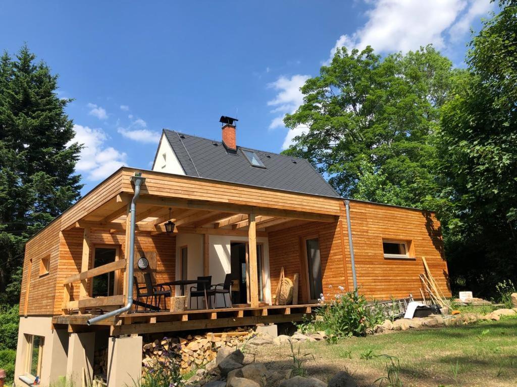 Villa Domeček uprostřed přírody Krásná Lípa Exterior foto